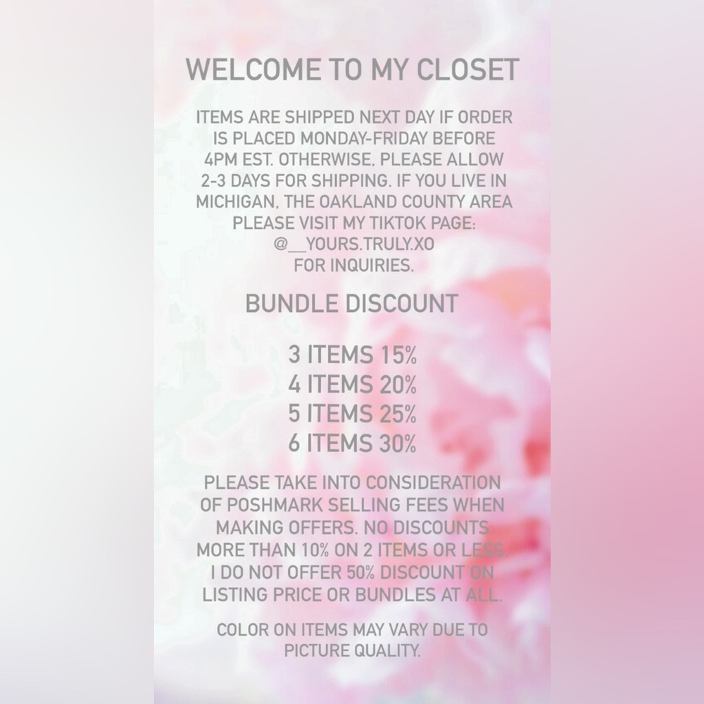 Meet your Posher, Melissa